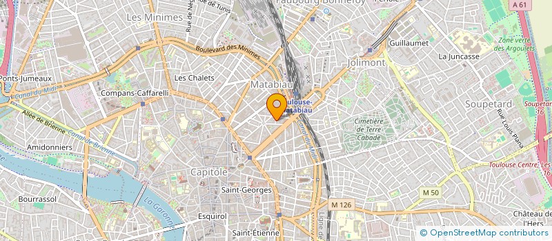 localisation de l'entreprise CHRISCA à TOULOUSE