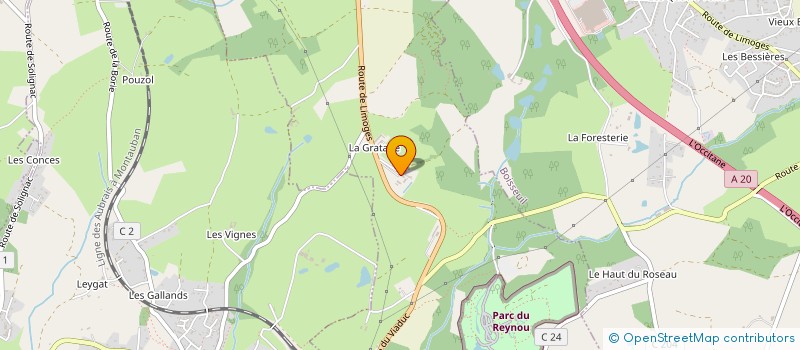 localisation de l'entreprise CHRISCAR  LE VIGEN