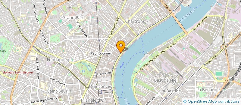 localisation de l'entreprise CHRISCAT  BORDEAUX