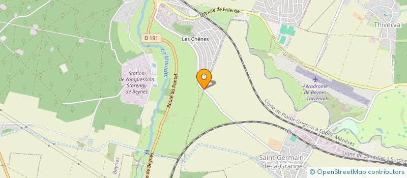 localisation de l'entreprise CHRISCLO  BEYNES