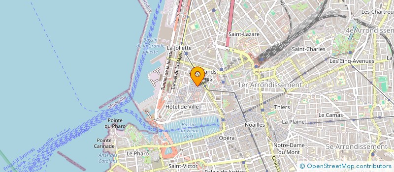 localisation de l'entreprise CHRISDEGRENOUILLE - GLASS ART  MARSEILLE