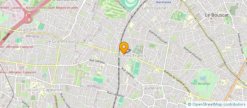 localisation de l'entreprise CHRISELCA SARL à BORDEAUX