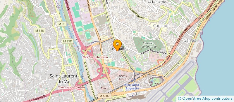 localisation de l'entreprise CHRISELEC 06 à NICE