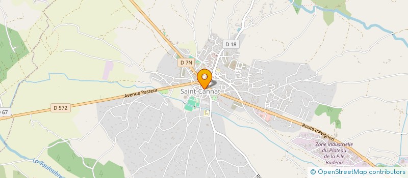 localisation de l'entreprise CHRISELEC  SAINT-CANNAT