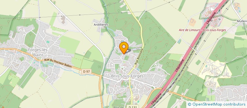 localisation de l'entreprise CHRISELEC à BRIIS-SOUS-FORGES