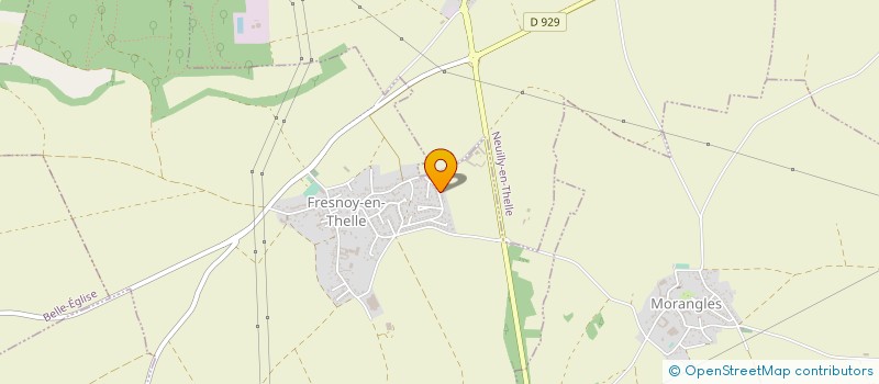 localisation de l'entreprise CHRISELEC  VERNEUIL-EN-HALATTE