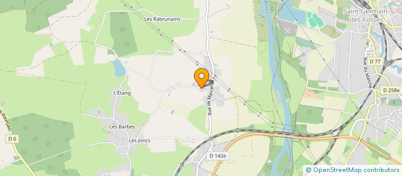 localisation de l'entreprise CHRISELIAN  SAINT-REMY-EN-ROLLAT