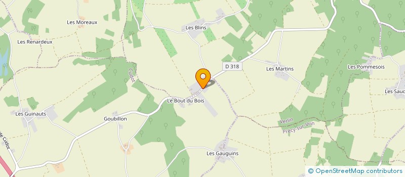 localisation de l'entreprise CHRISEM à JOIGNY