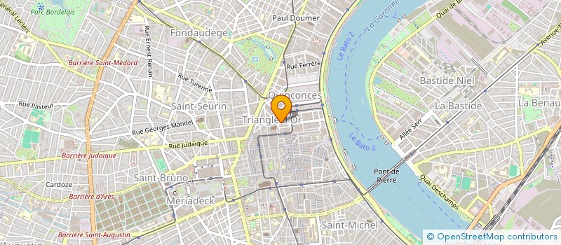 localisation de l'entreprise CHRISEMMA  BORDEAUX