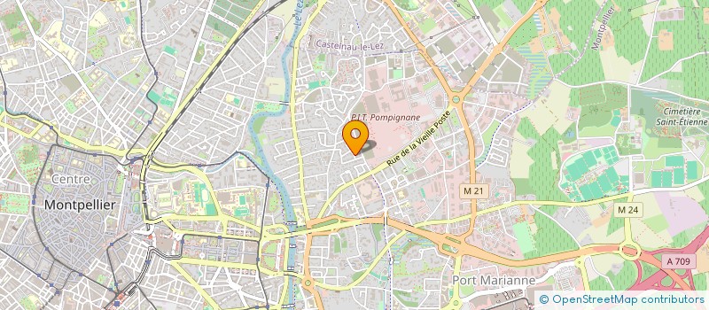 localisation de l'entreprise CHRISEVE à MONTPELLIER