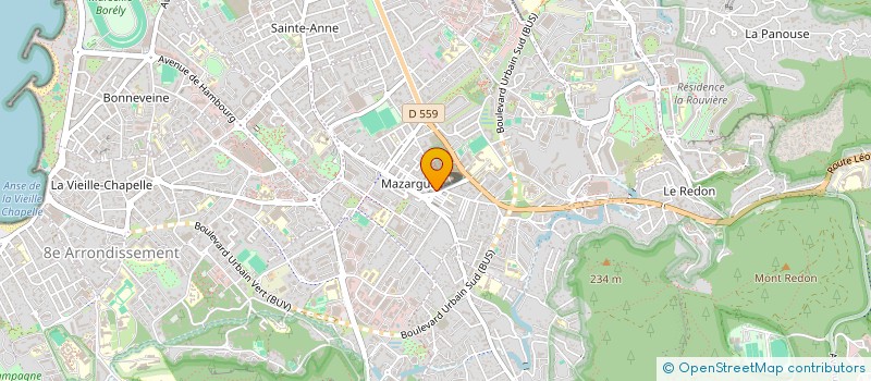 localisation de l'entreprise CHRISEVE à MARSEILLE