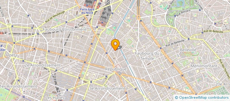 localisation de l'entreprise CHRISFA SARL à PARIS
