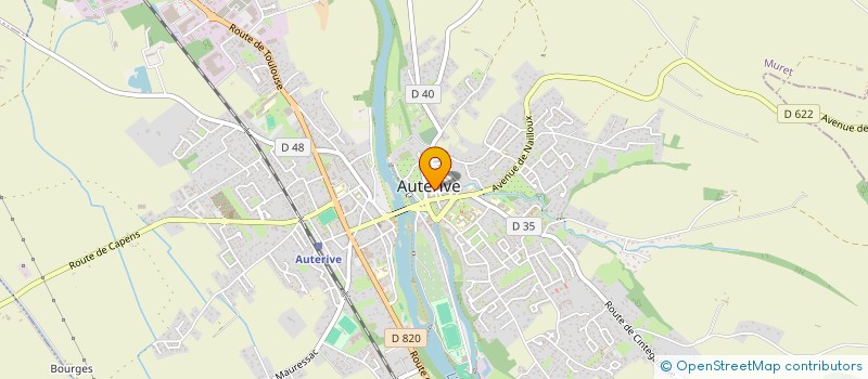 localisation de l'entreprise CHRISFAN  AUTERIVE