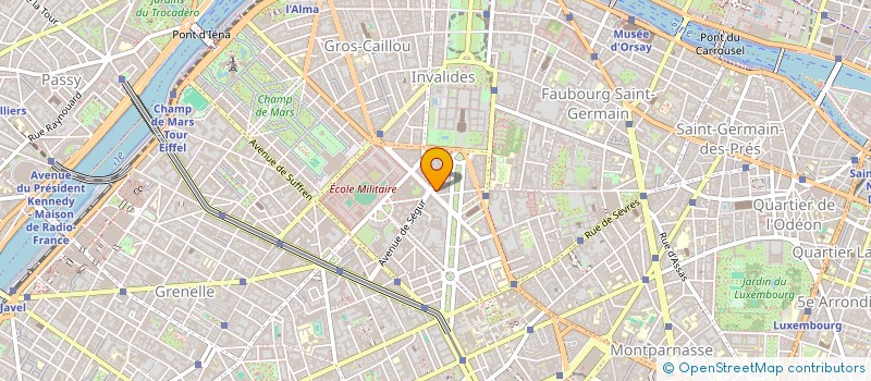 localisation de l'entreprise CHRISFINCH  PARIS