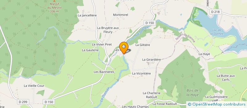 localisation de l'entreprise CHRISHELO à CHANU