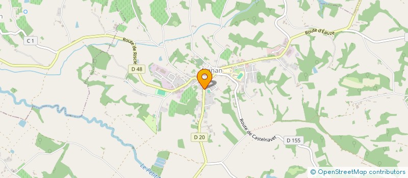 localisation de l'entreprise CHRISIANE  AIGNAN