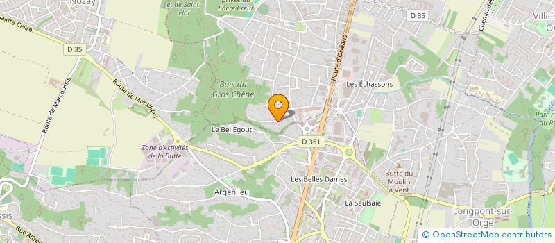 localisation de l'entreprise CHRISINVEST à LA VILLE-DU-BOIS