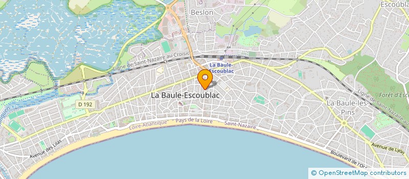 localisation de l'entreprise CHRISKA  LA BAULE-ESCOUBLAC