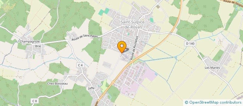 localisation de l'entreprise CHRISKAR  SAINT-SULPICE-DE-ROYAN