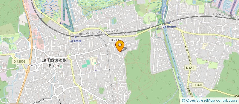 localisation de l'entreprise CHRISKEVROUSSELY à LA TESTE-DE-BUCH