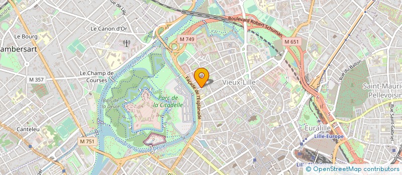 localisation de l'entreprise CHRISLAN à LILLE