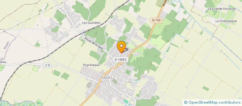 localisation de l'entreprise CHRISLAU  MEDIS