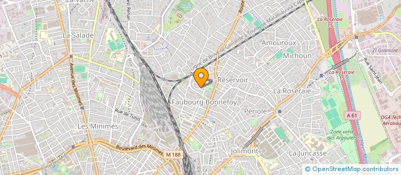localisation de l'entreprise CHRISLAUR à TOULOUSE