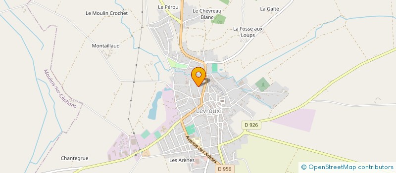 localisation de l'entreprise CHRISLAURE à LEVROUX