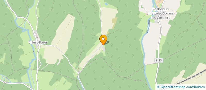 localisation de l'entreprise CHRISLEAN  ROCHE-SUR-LINOTTE-ET-SORANS-LES-CORDIERS