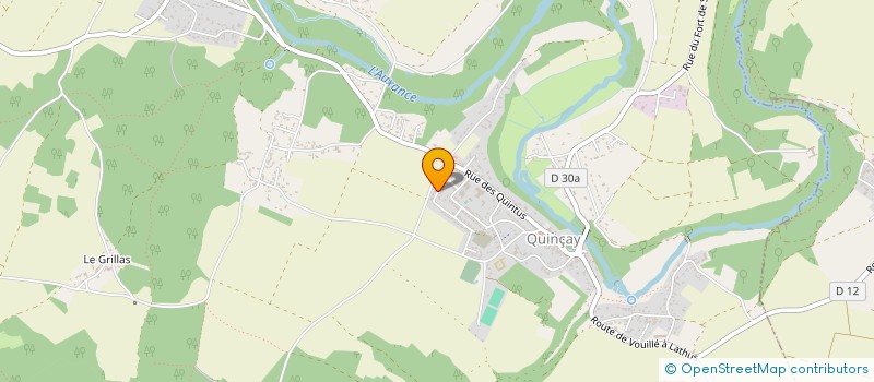 localisation de l'entreprise CHRISLI  QUINCAY