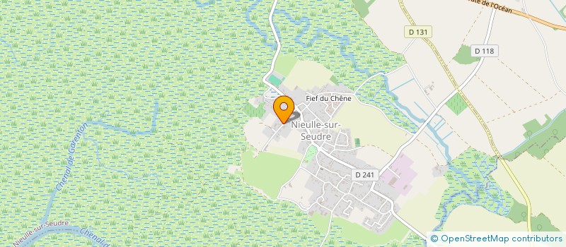 localisation de l'entreprise CHRISLIAM  NIEULLE-SUR-SEUDRE