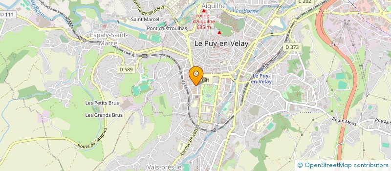 localisation de l'entreprise CHRISLO  LE PUY-EN-VELAY