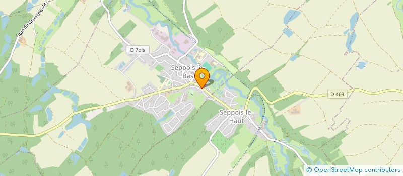 localisation de l'entreprise CHRISLODIA à SEPPOIS-LE-HAUT