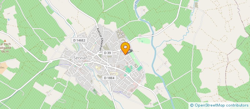 localisation de l'entreprise CHRISLY  SERVIAN