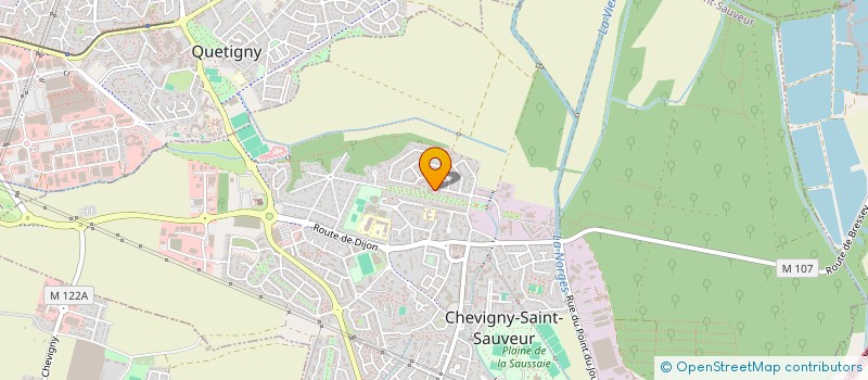 localisation de l'entreprise CHRISMAPHIL  CHEVIGNY-SAINT-SAUVEUR