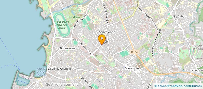 localisation de l'entreprise CHRISMAR à MARSEILLE