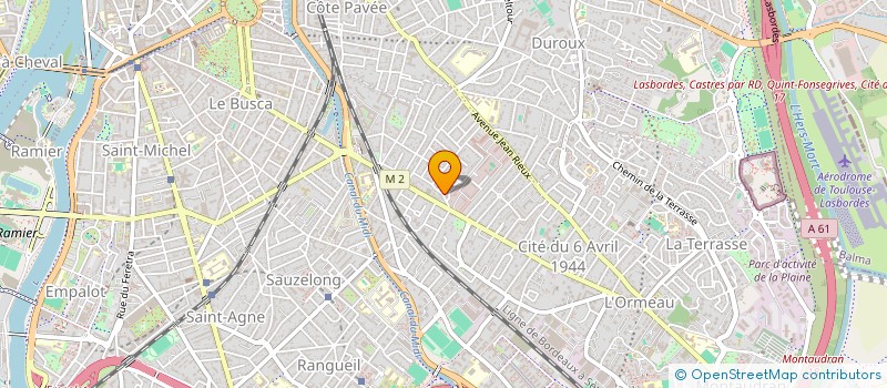 localisation de l'entreprise CHRISMAR à TOULOUSE