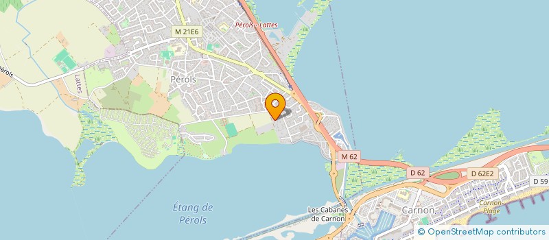 localisation de l'entreprise CHRISMARC  PEROLS