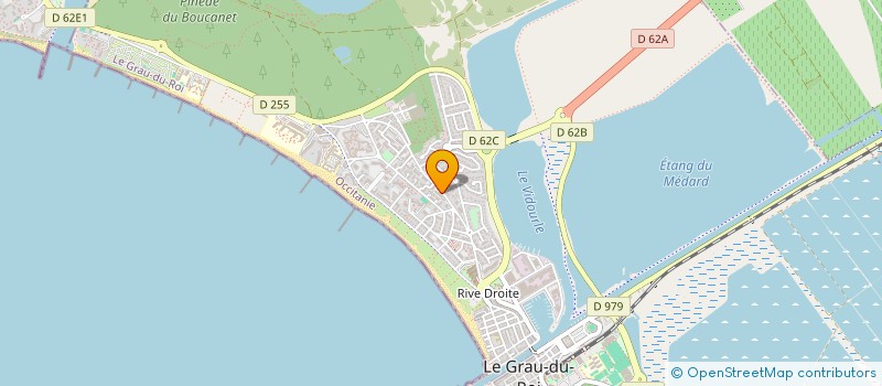 localisation de l'entreprise CHRISMARJEAN  LE GRAU-DU-ROI