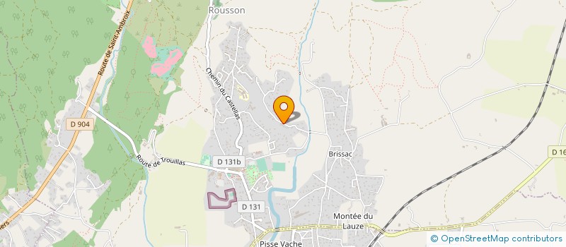 localisation de l'entreprise CHRISMARY  ROUSSON