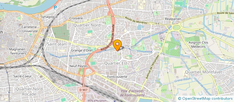 localisation de l'entreprise CHRISMAX  AVIGNON