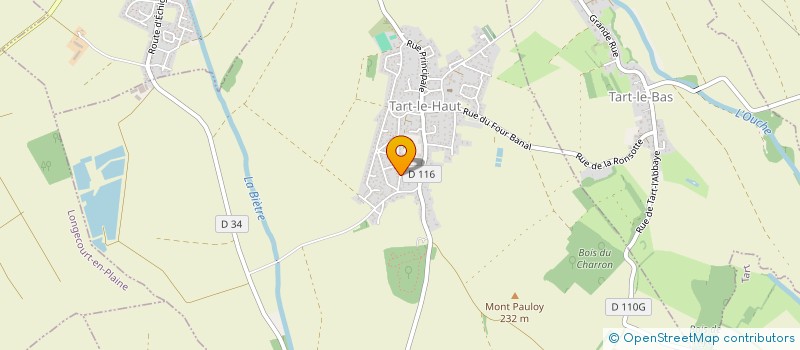 localisation de l'entreprise CHRISMEPHIL  TART