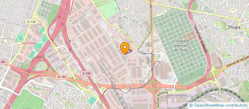 localisation de l'entreprise CHRISMER  RUNGIS