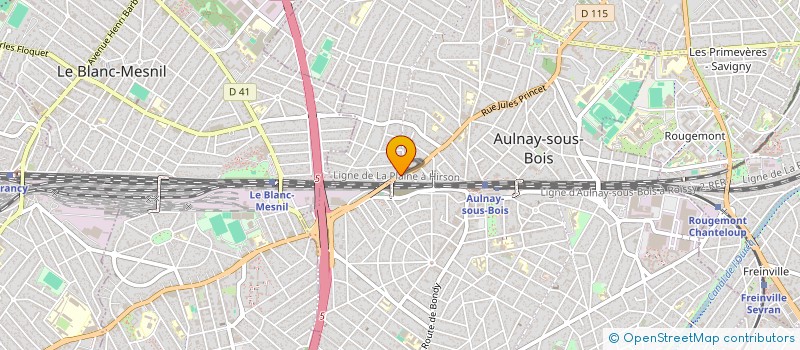 localisation de l'entreprise CHRISMI à AULNAY-SOUS-BOIS