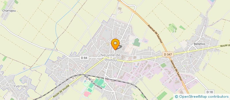 localisation de l'entreprise CHRISMI  NEUVILLE-DE-POITOU