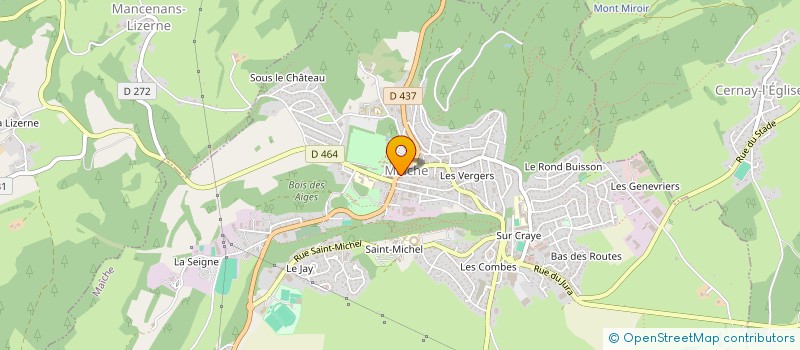 localisation de l'entreprise CHRISMODE  MAICHE