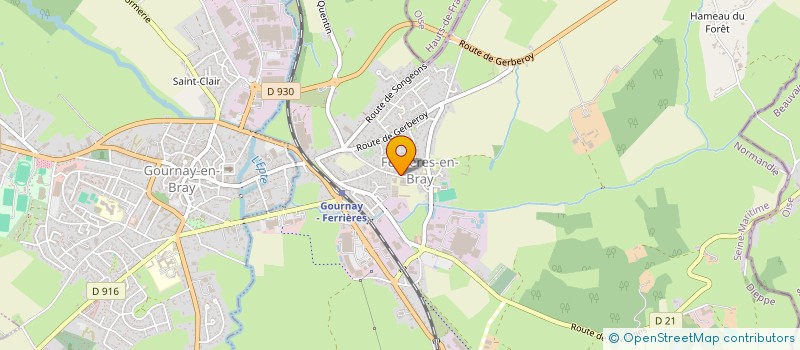 localisation de l'entreprise CHRISNAPS  ERNEMONT-LA-VILLETTE