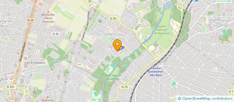 localisation de l'entreprise CHRISNET à FLEURY-MEROGIS