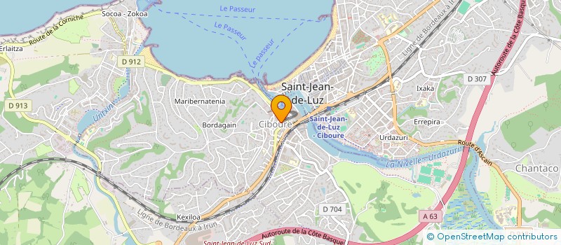 localisation de l'entreprise CHRISOLA  CIBOURE