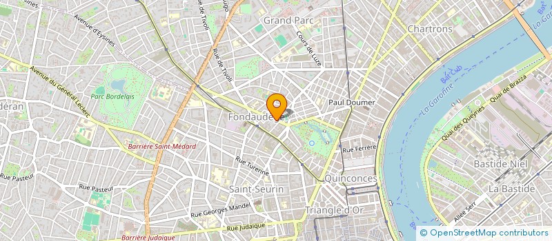 localisation de l'entreprise CHRISOPA à BORDEAUX